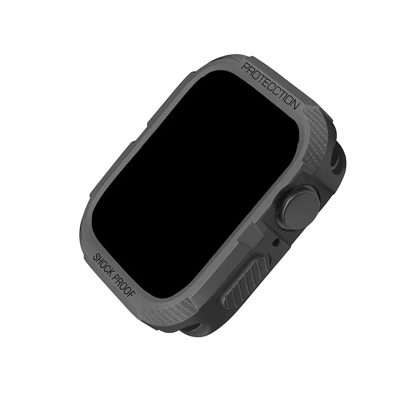 Rugged TPU Smartwatch Case for Apple Watch Series 2-9 and SE Lightweight Shockproof Cover
