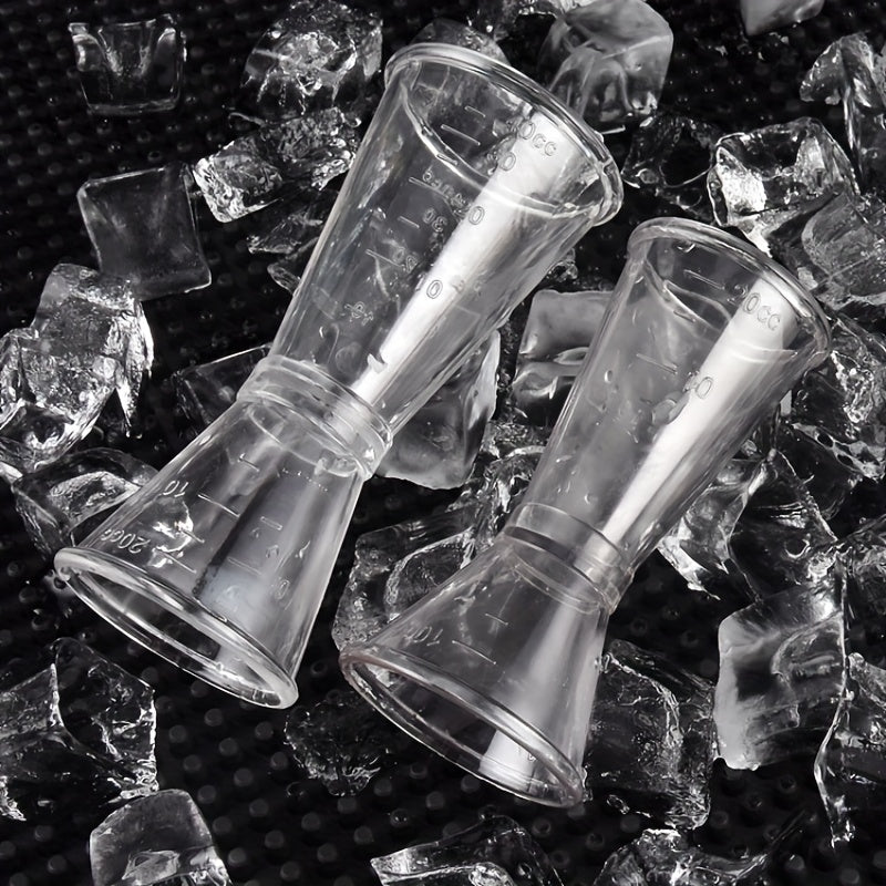 Coctelera de bar con vaso medidor para medición precisa de alcohol