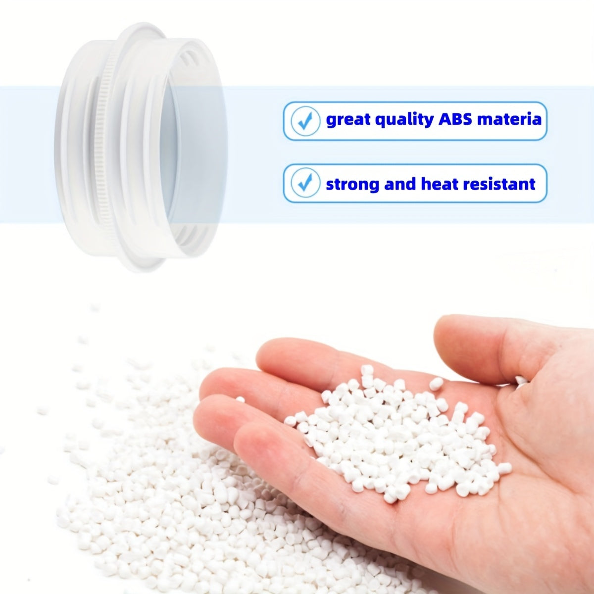 Portable Air Conditioner Hose Connector for 12.95cm and 14.99cm Exhaust Vent Hoses