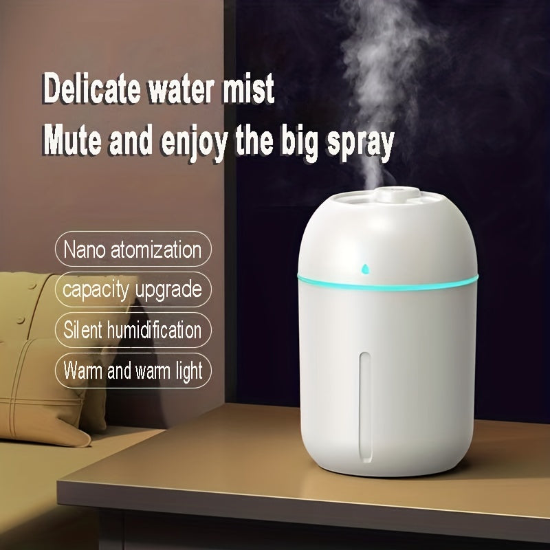 Нано-распылитель USB, портативный мини-увлажнитель, тихий, для путешествий, автомобиля, спальни, офиса