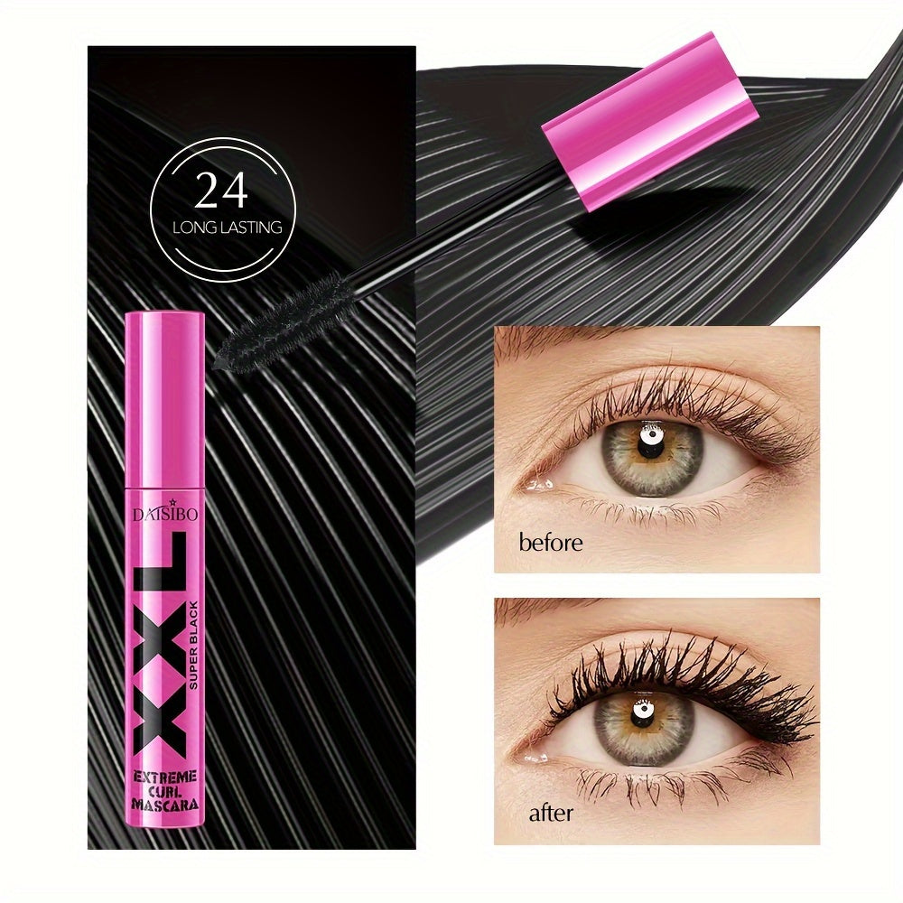 Women Waterproof Volumizing Curly Mascara Black Long-Lasting Model