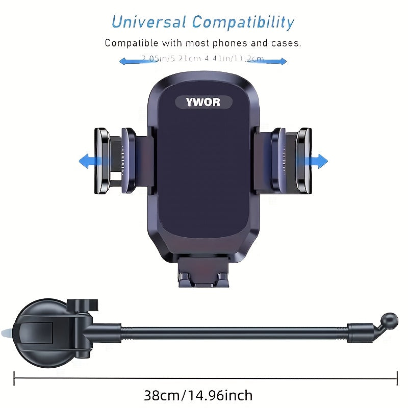 Universal Avtomobil Telefon Qoplami Moslashuvchan Gooseneck Panelga O'rnatish Alüminiy Alloy Suv o'tkazmaydigan
