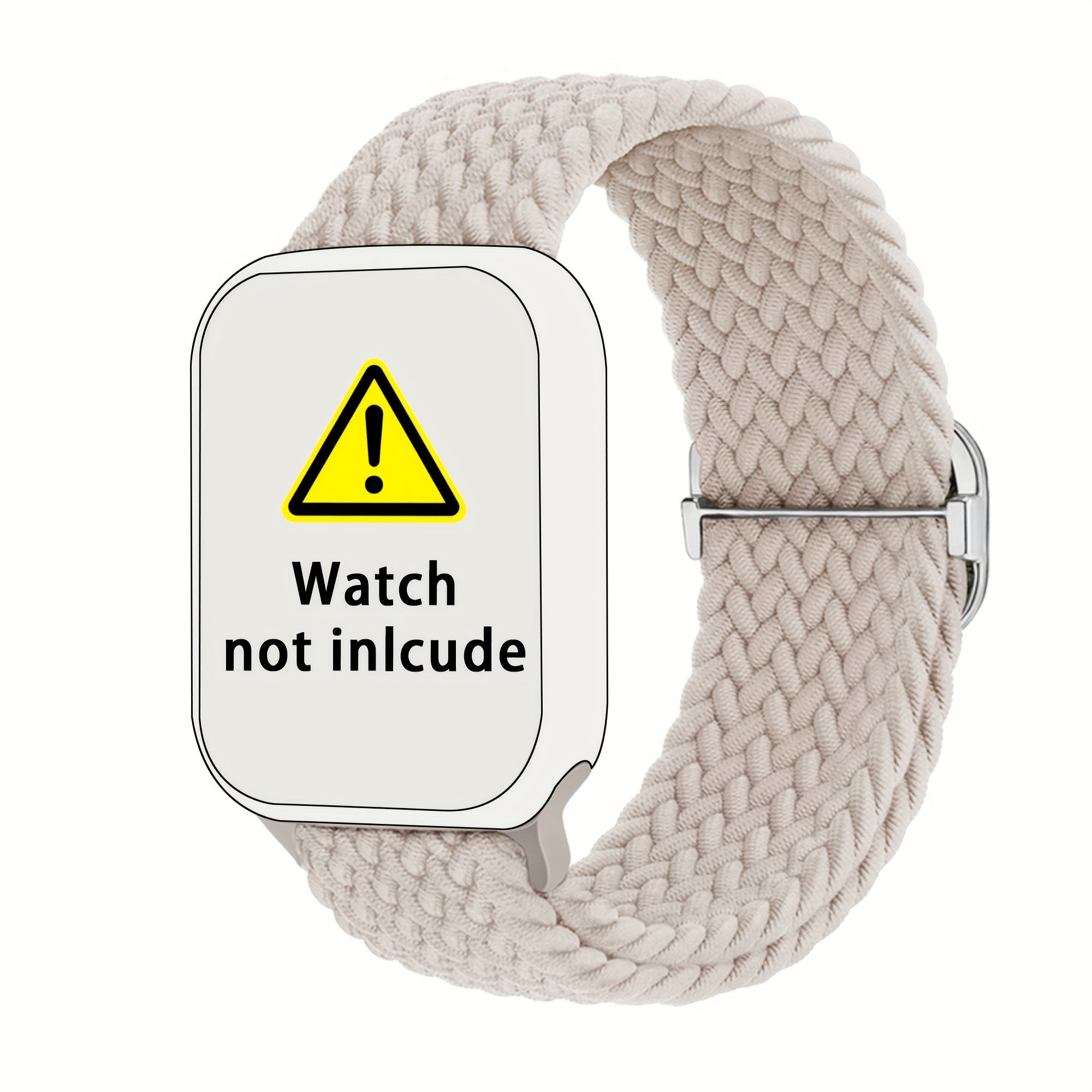 Correa de reloj inteligente trenzada de nylon elástica multicolor para IWatch