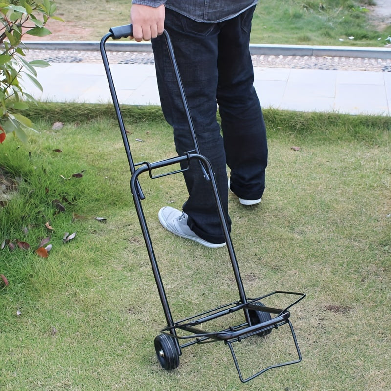 Yilni yig'iladigan konstruktsiyali portativ arava - 24,95 kg sig'im, xarid qilish, ko'chirish va sanoat ilovalari uchun juda mos keladi