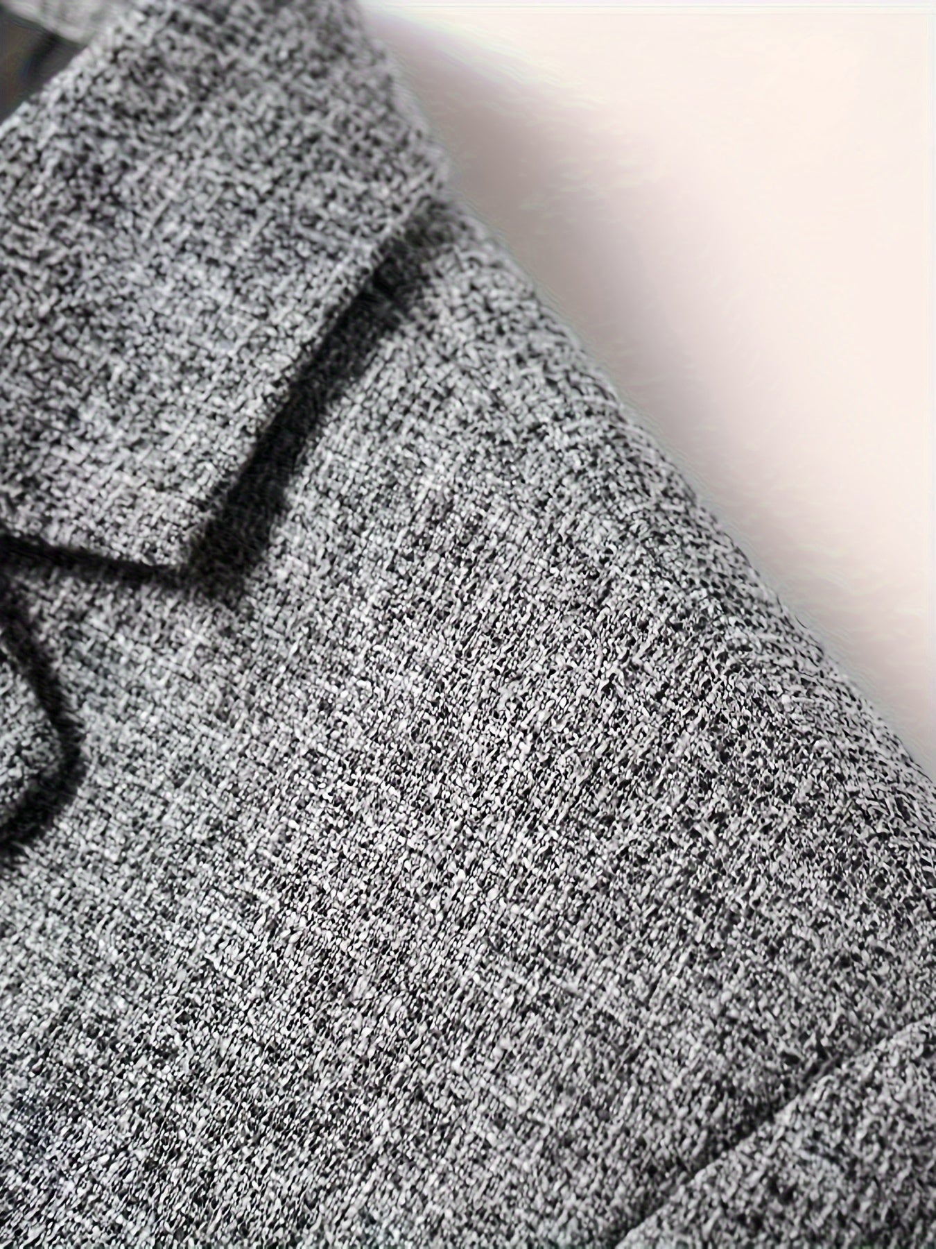 Men's Lightweight Business Casual Blazer Solid Color Long Sleeve Polyester Viscose