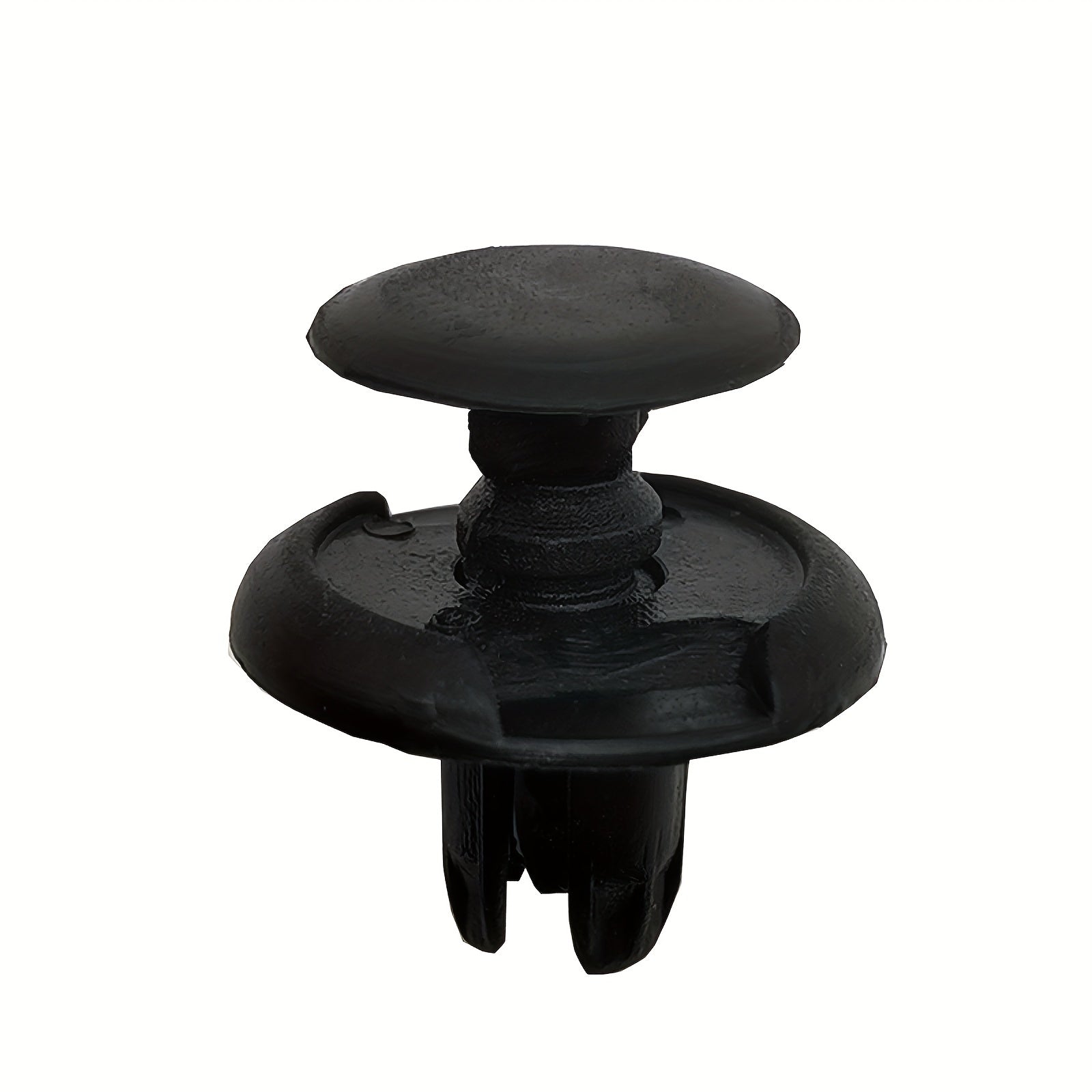 50 Pcs Plastic Car Bumper Rivet Fasteners 8mm Push Type Hood Fender Clips