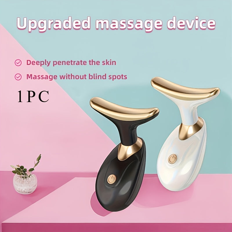 Multifunctional Facial and Neck Massager Battery Powered Set of 1 3 or 5 Pieces Gift for Women