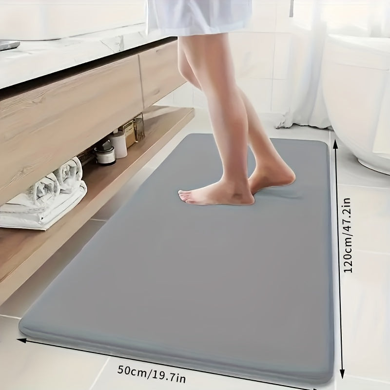 Ultra Soft Non-Slip Bath Mat with Absorbent Material for Bathroom Decor