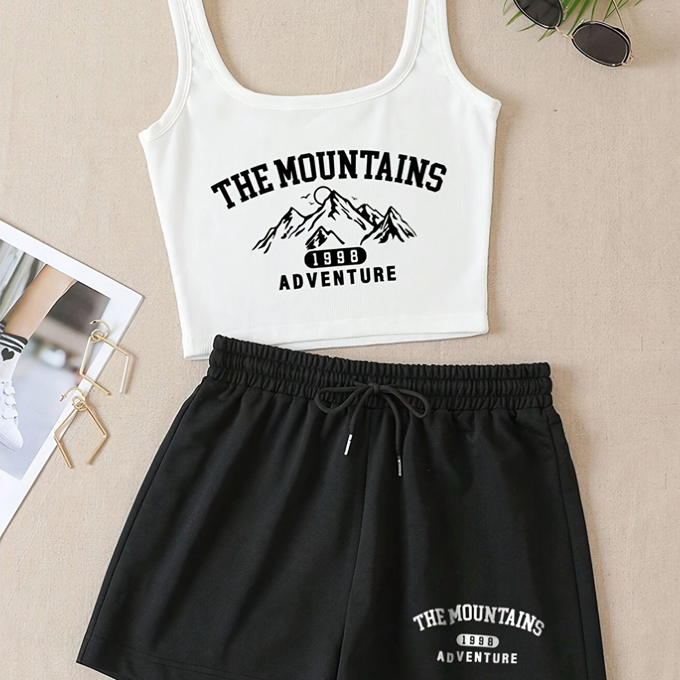 Vika Shakar Taro Ko'chat Trikotaj Shimlar To'plami