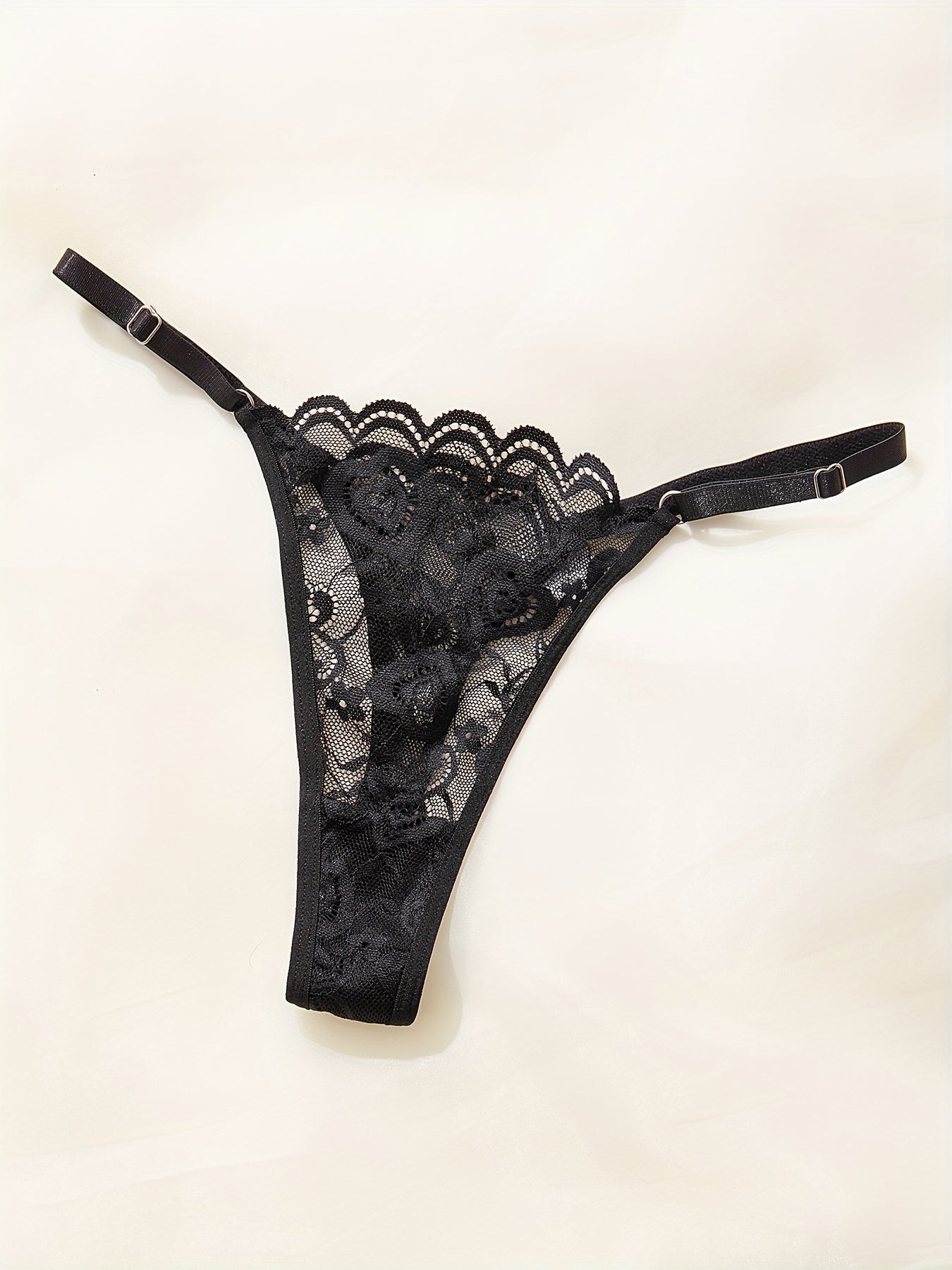 Women’s Lace Lingerie Set Triangle Bra and Thong Underwear