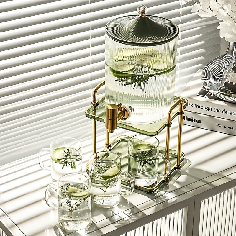 Yevropa shisha qizil sharob nasosi, pivo va sovuq suv uchun kran bilan