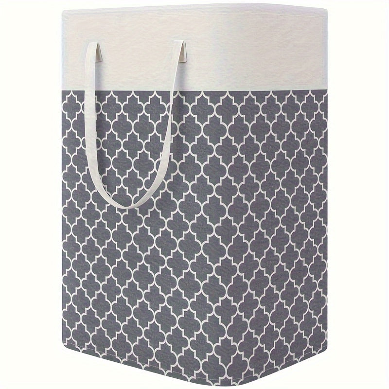 Laundry Storage Basket with Handles Hamper for Laundry Bathroom Bedroom Dorm