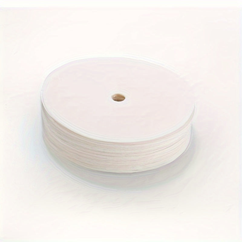 100 dona qahva filtrati qog'ozlari, 6.4 sm dumaloq, bir martalik tomchi filtr, sayohat va ofis uchun