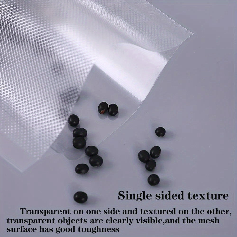 500cm Food Storage Bags Transparent Air-Tight Seal for Sous Vide and Organization