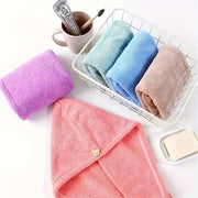 Microfiber Hair Towels for All Hair Lengths Quick Dry No Breakage Absorbent