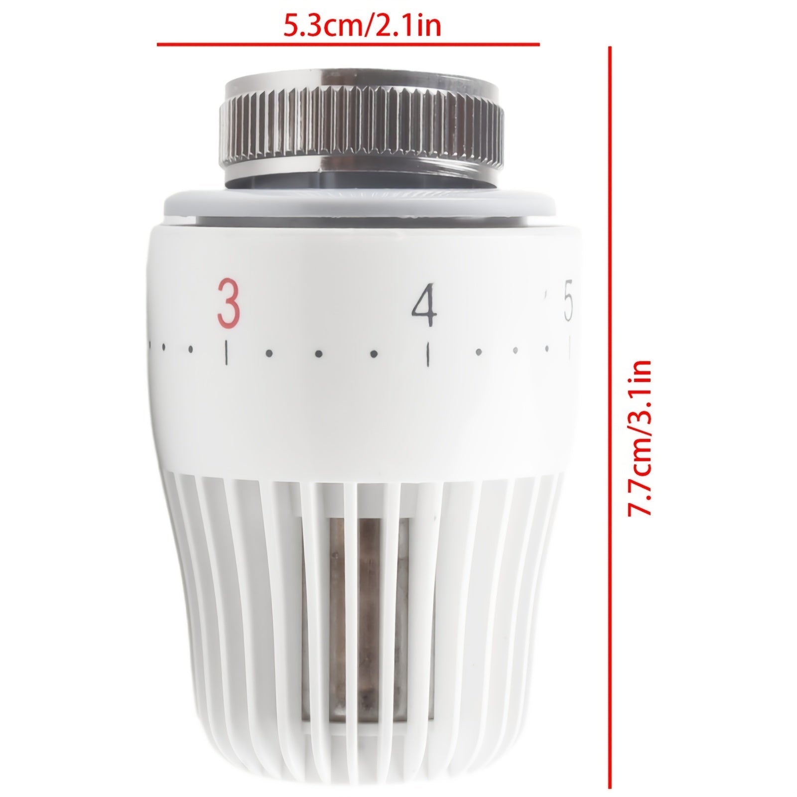 Thermostatic Radiator Valve Sensor Head Replacement M30x1.5 No Electricity Easy Install