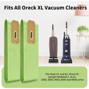 High-Efficiency Vacuum Bags Compatible with Upright Models XL XL21 3 Pack