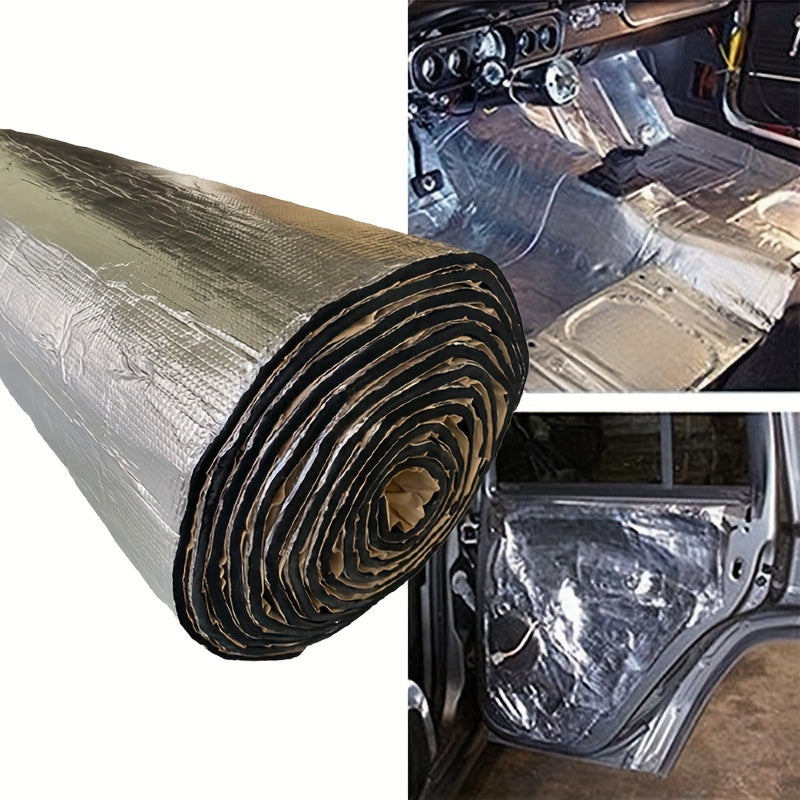 Universal avtomobil ovoz izolyatsiya vositalari uchun ko'p qatlamli va alyuminiy folga issiqlik himoyasi padlari