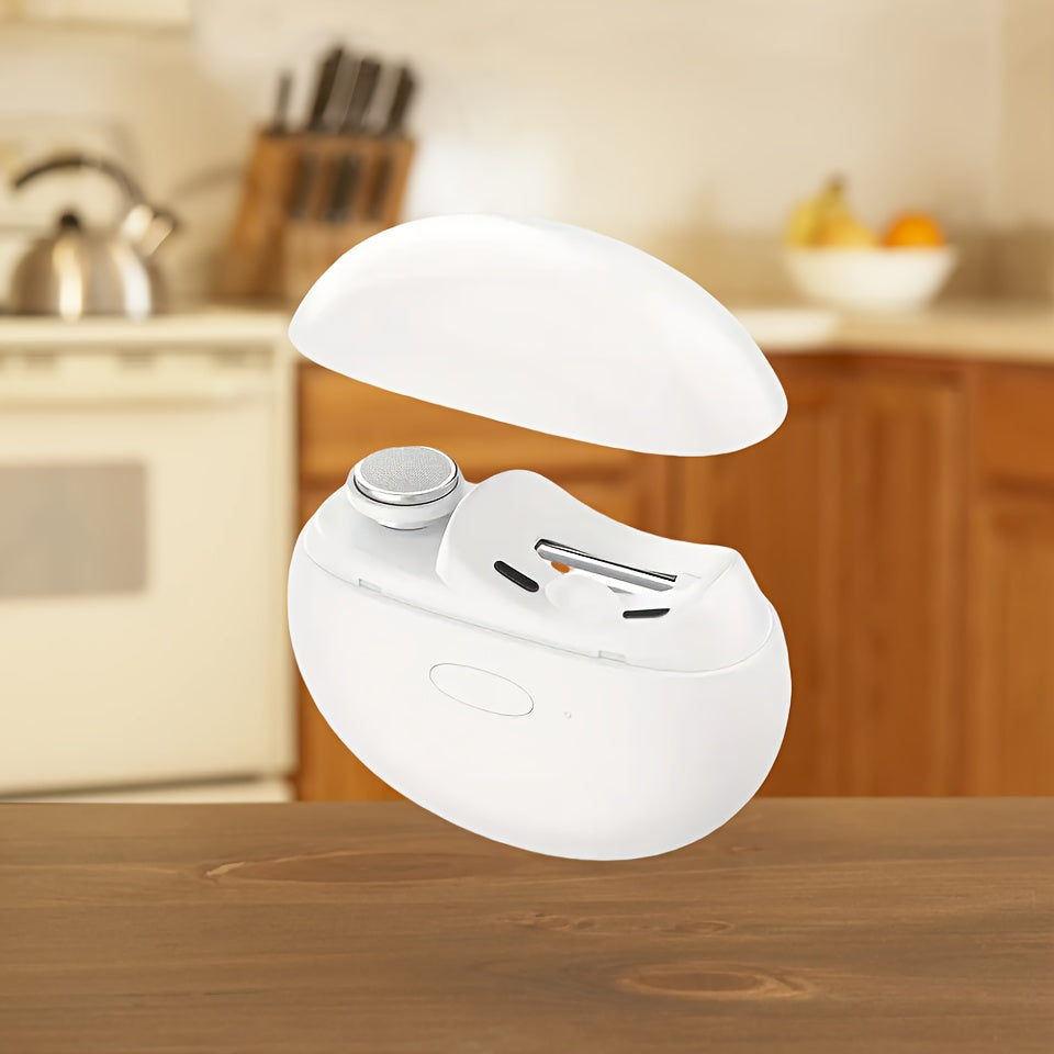 USB orqali zaryadlanadigan litiy polimer batareyali elektr tirnoq kesgichi, manikur, tirnoq faylini, polirovka qilish, shakllantirish uchun mukammal va sovg'a sifatida.