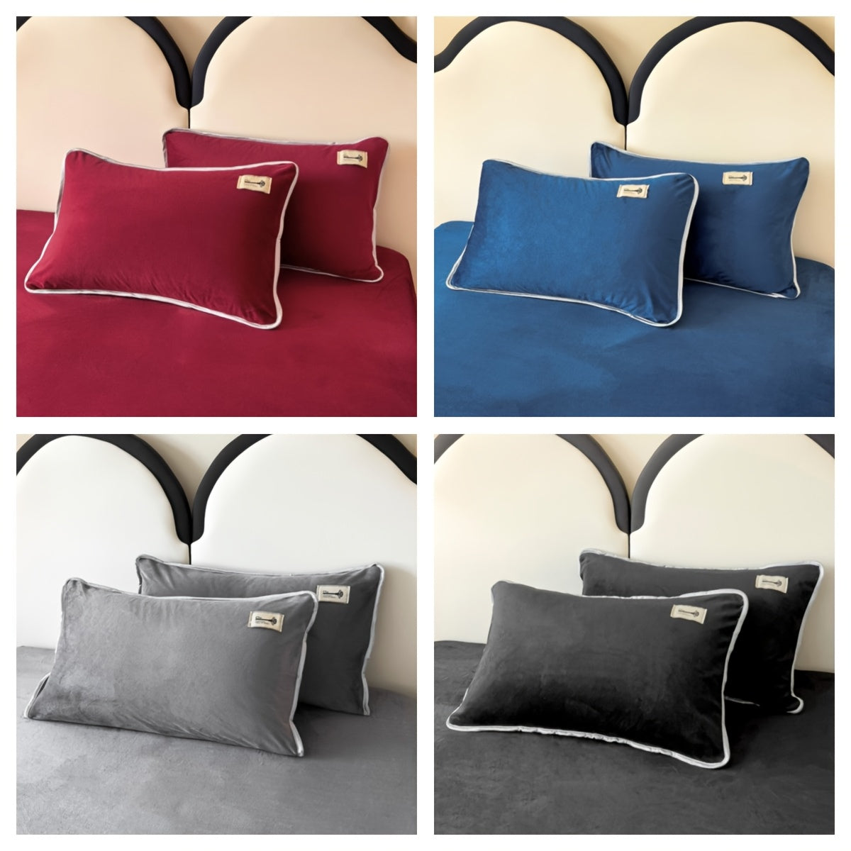 Crystal Velvet Pillowcase for Autumn Winter Warmth and Comfort