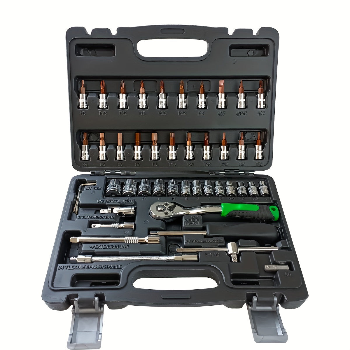 46/121 Piece Sleeve Repair Kit Steel Durable Compact Tool Set