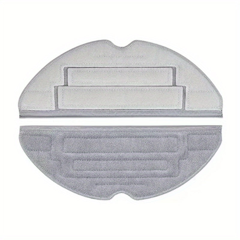 Roborock S8/S8 Plus/S8 Pro bilan mos keladigan 8 ta mikro tolali mopa to'plami, ultra tozalash robot changyutgichlari uchun zaruriy aksessuarlar, zaxira pol ulanish qismlari, tozalash matosi kiritilgan.