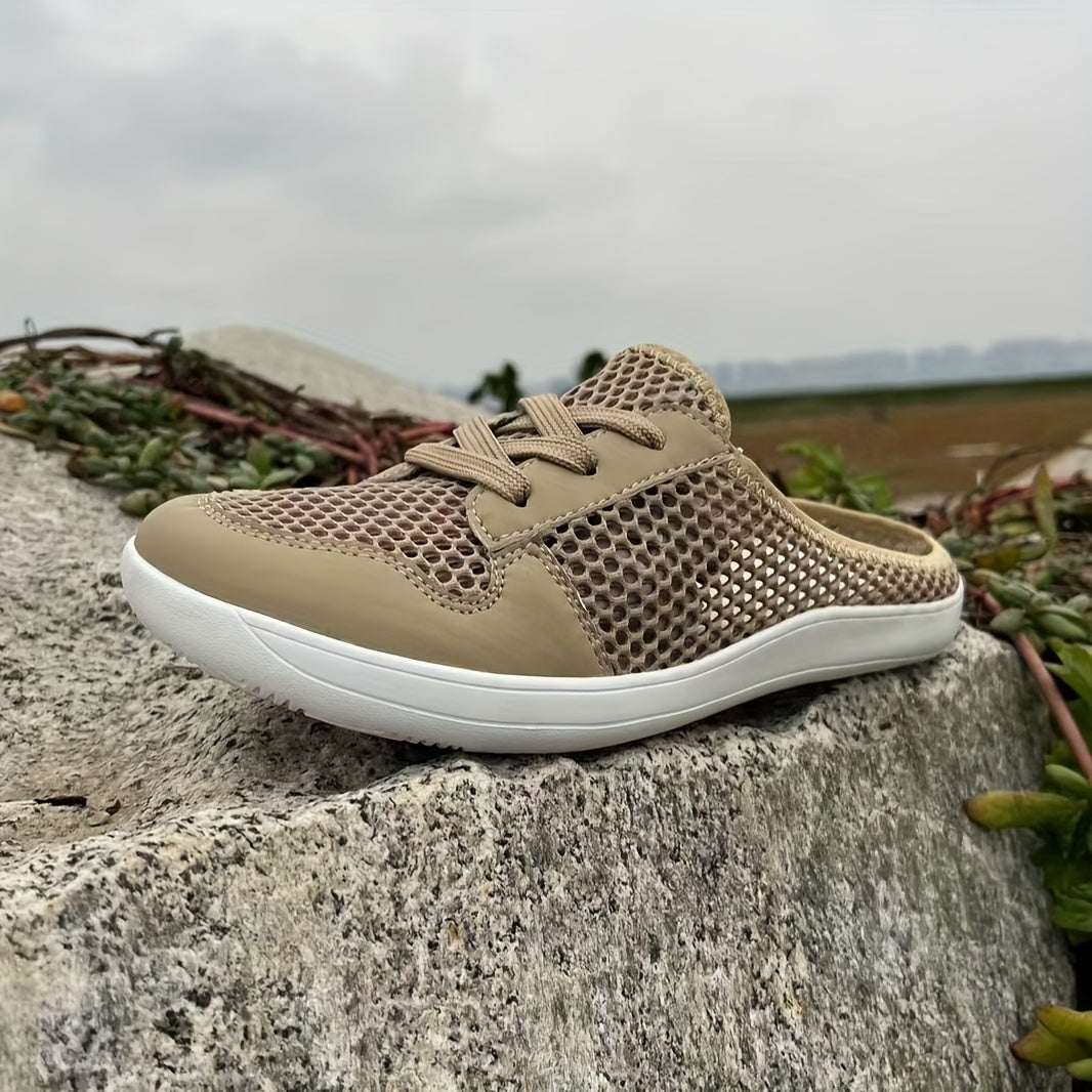 Women's Summer Flat Shoes Slip-On Comfortable Sandals for Beach and Vacation