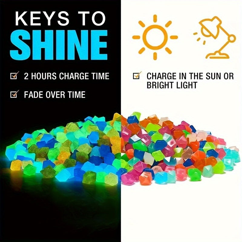 20,000 Luminous Sand Stones for Garden Decor Fish Tanks and DIY Projects 0.28-0.48cm