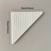 Набор из 12 захватов для ковров: нескользящие моющиеся захваты для ковров, бесследные фиксирующие наклейки для использования внутри помещений на деревянных полах