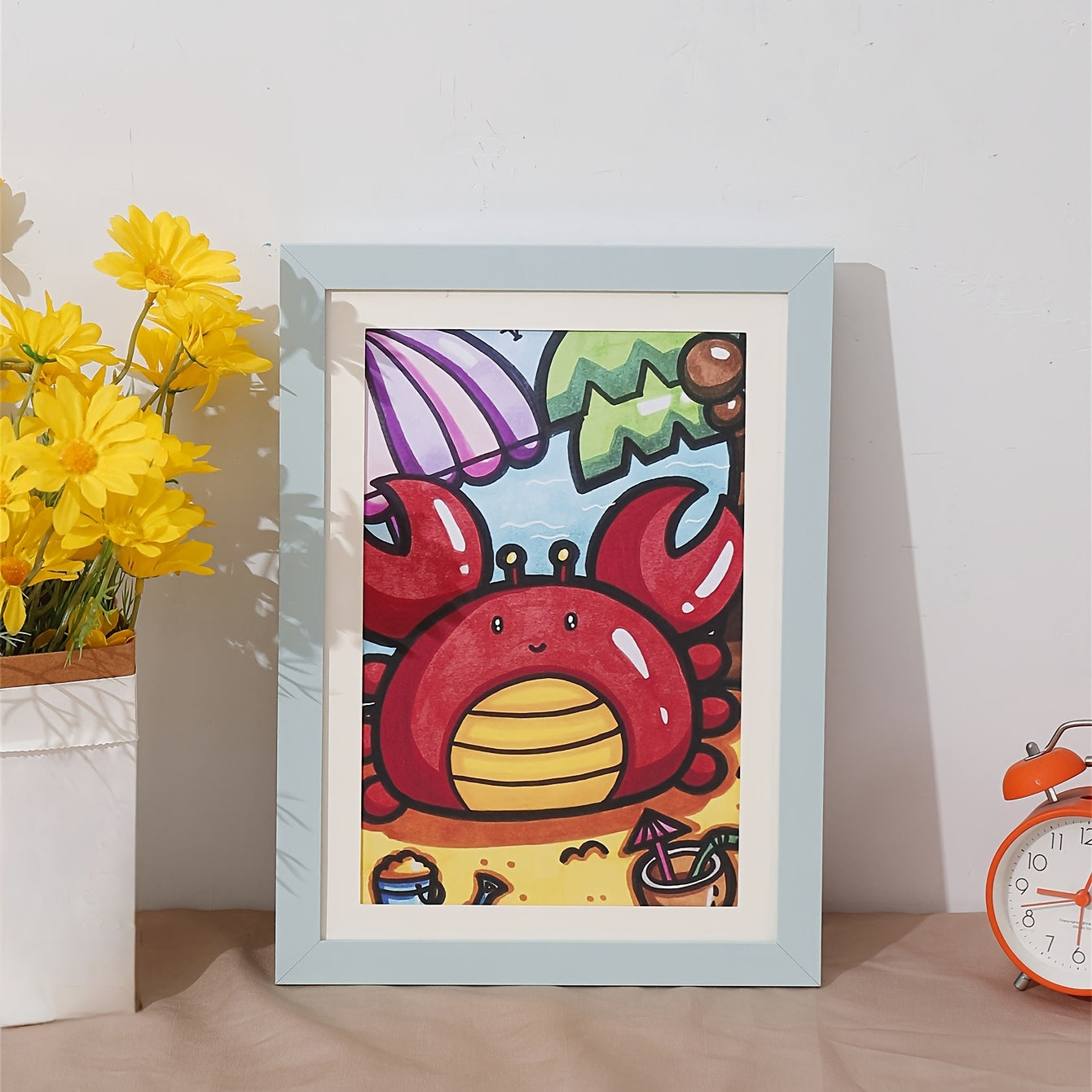 Ko'p funksiyali magnit san'at ko'rsatish ramkasi - oldindan ochiladigan, mustahkam yog'och, plakatlar, fotosuratlar va rasmlar uchun gorizontal yoki vertikal osiladi - zamonaviy qora, bezatish va sovg'a berish uchun ajoyib.