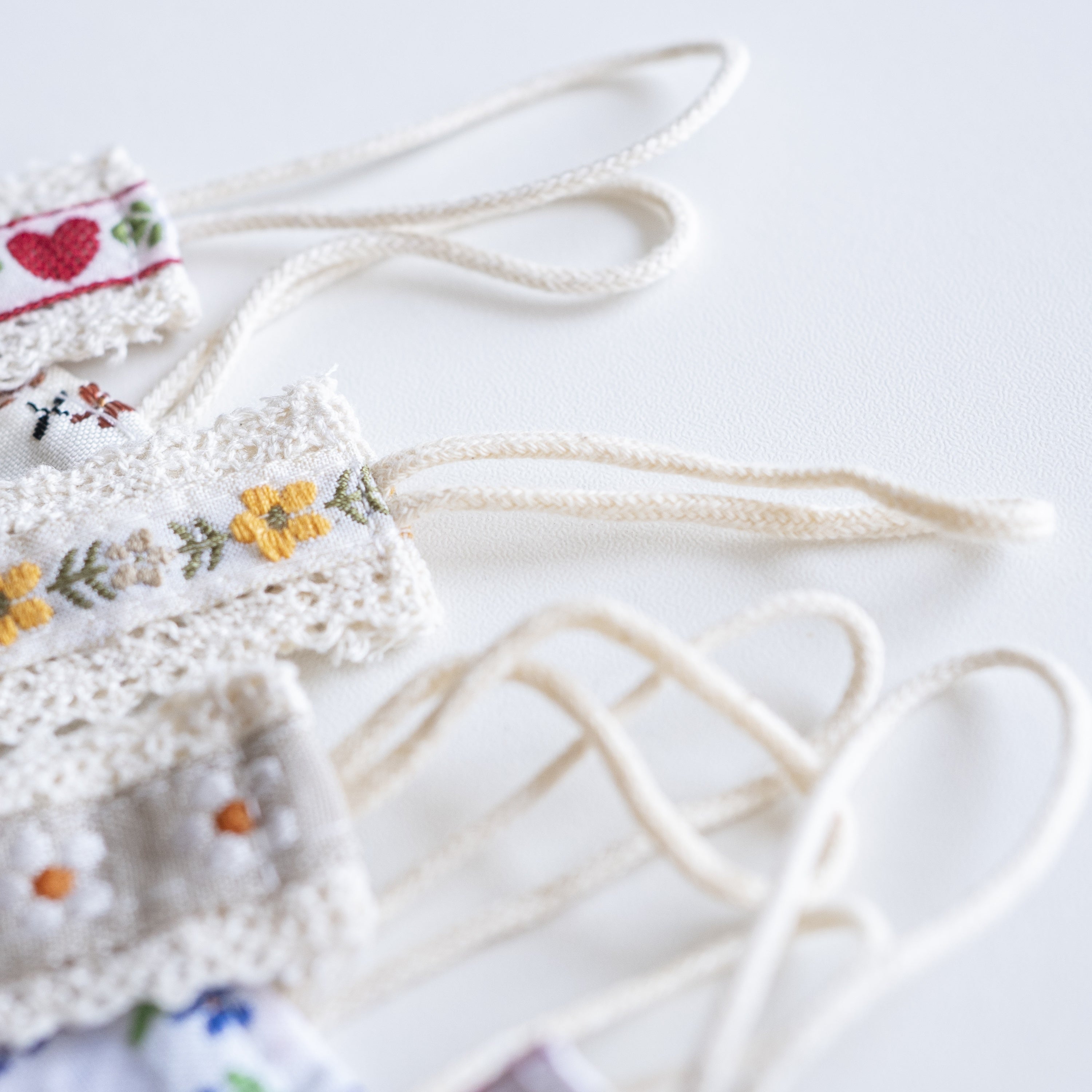 Baby Cotton Pacifier Clip Chain BPA-Free Teether Holder Toddler Teething Toy