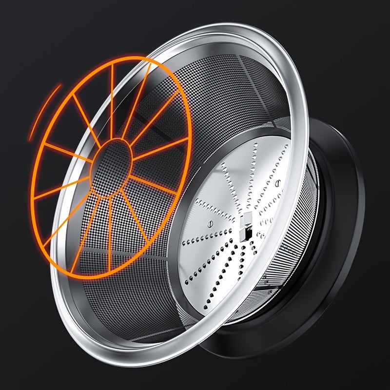 400W zanglamaydigan po'latdan yasalgan markaziy sharbat chiqaruvchi meva va sabzavotlar uchun oson sharbat chiqarish