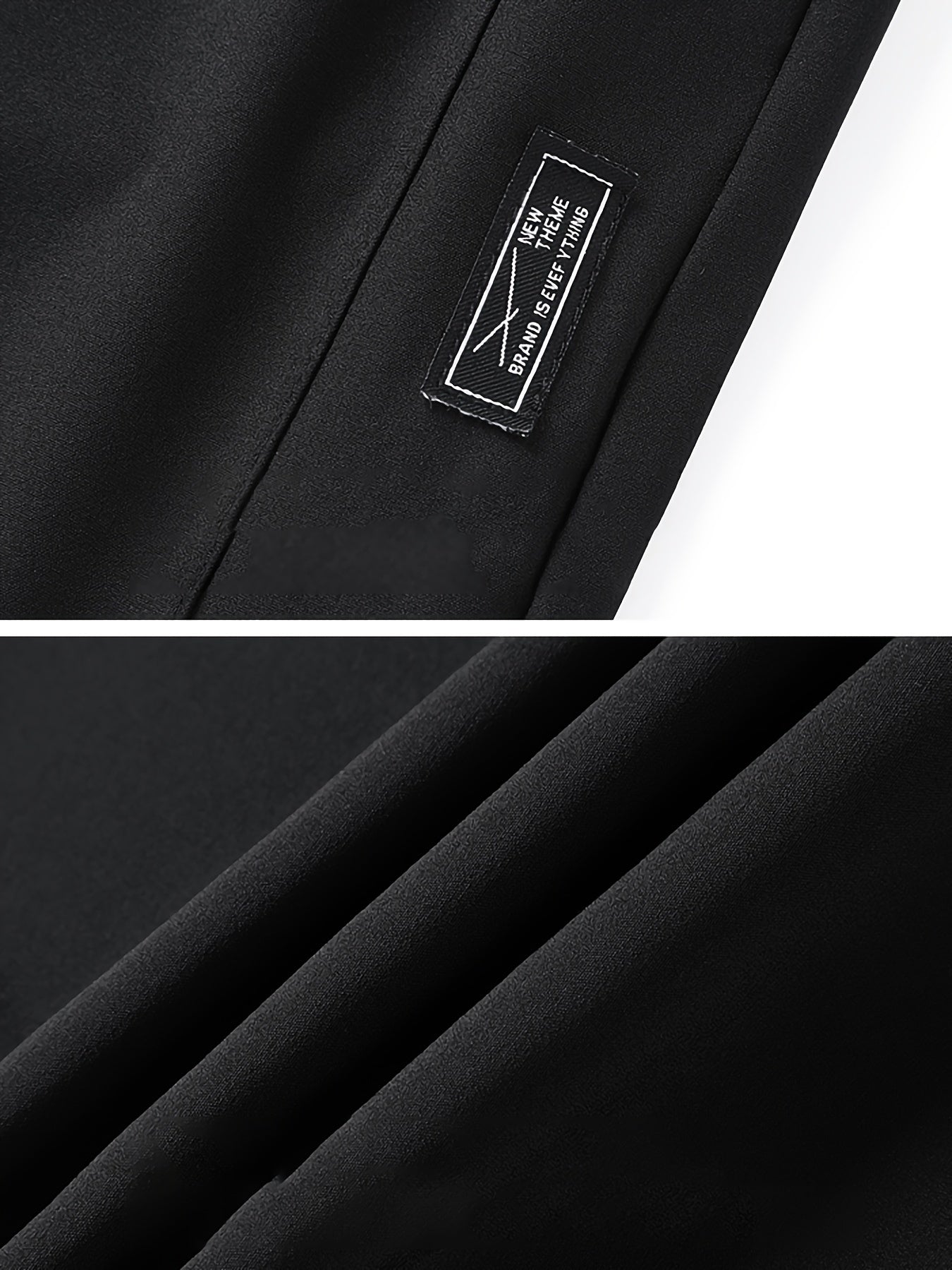 Men's Quick-Dry Athletic Pants with Stretch Fabric and Pockets