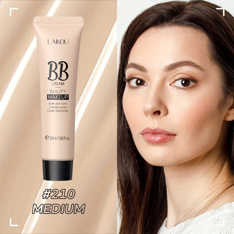 Women Waterproof BB Cream Concealer Full Coverage Makeup Foundation 30ml