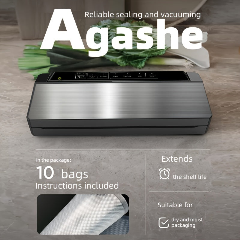 Máquina selladora de panel de acero inoxidable para uso continuo, conservación del vino