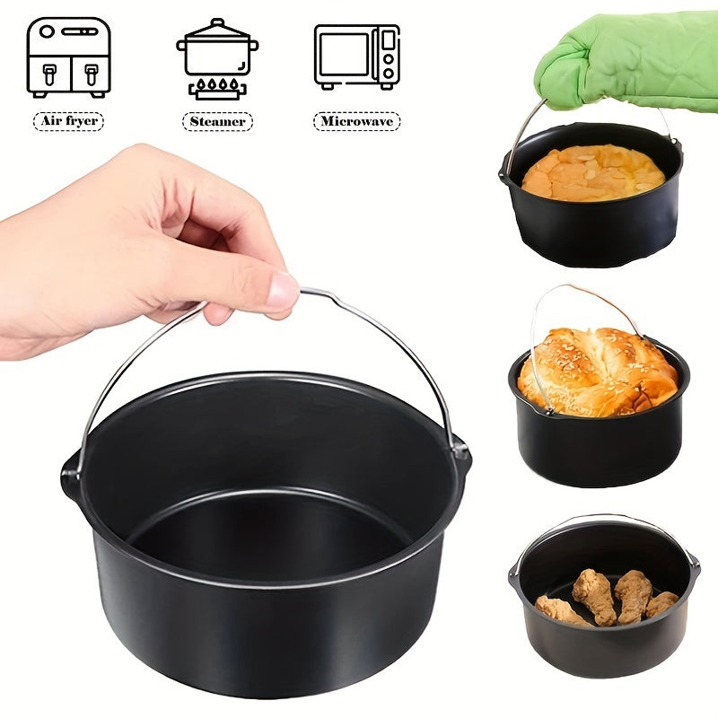Non-Stick Baking Mold 15.24cm Round for Air Fryer Pans Cakes Pizza Roasting