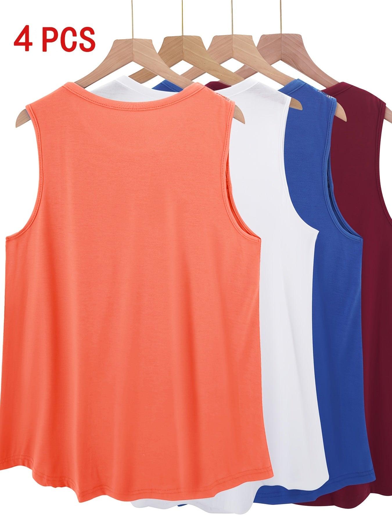 Women's Solid Color Lace Splicing Pleated Vest Set for Casual Vacation