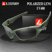 Polarized Sports Glasses Mirror Lens for Running Fishing Hiking Protection