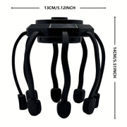 Electric Head Massager with USB Rechargeable Scalp Massage Device for Home and Office