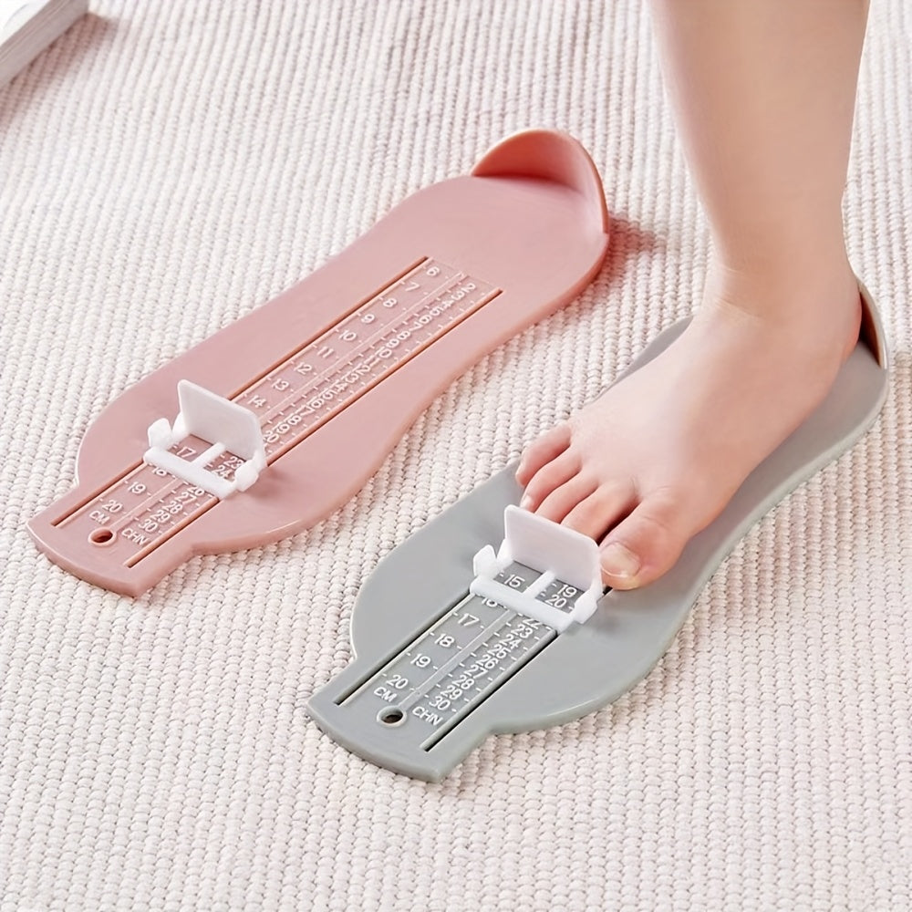 Unisex Plastic Foot Measuring Ruler for Shoes and Boots