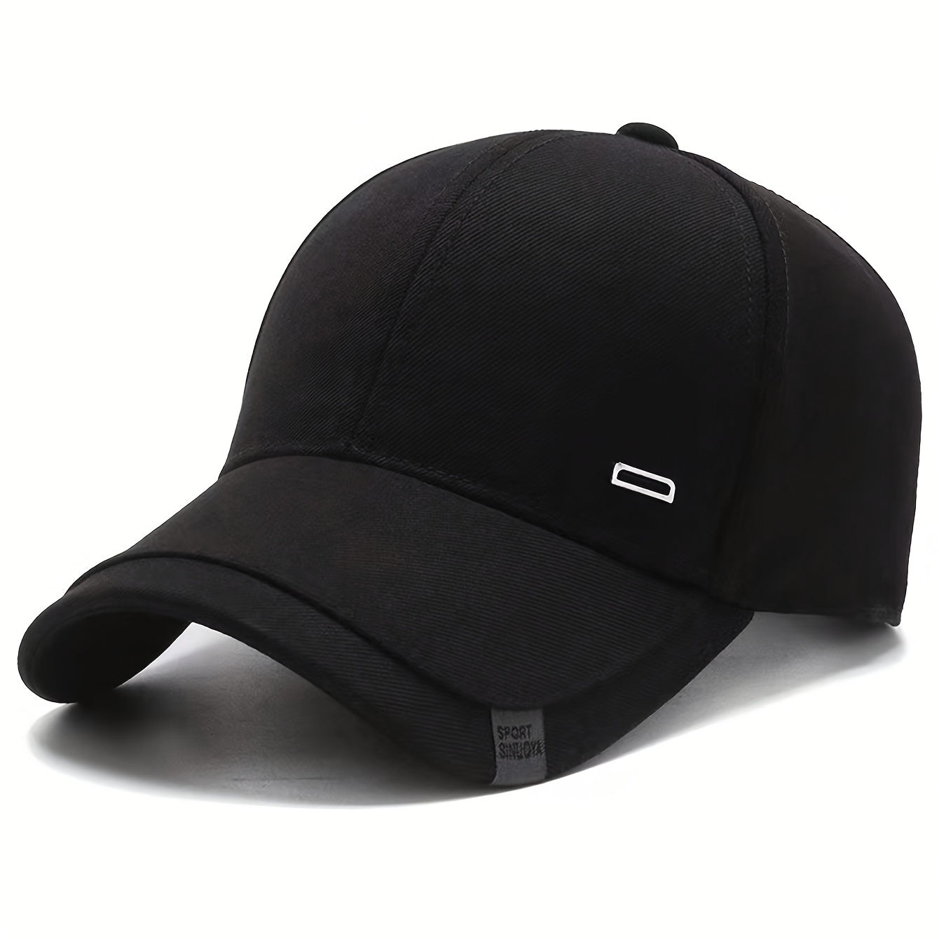 Men's Lightweight Polyester Geometric Pattern Baseball Cap Adjustable for Spring and Autumn