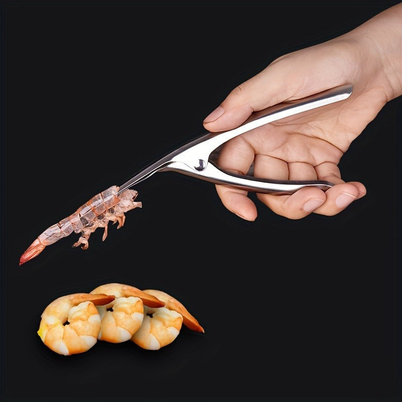 Stainless Steel Shrimp Deveiner Peeler with Comfort Grip Handle Kitchen Tool