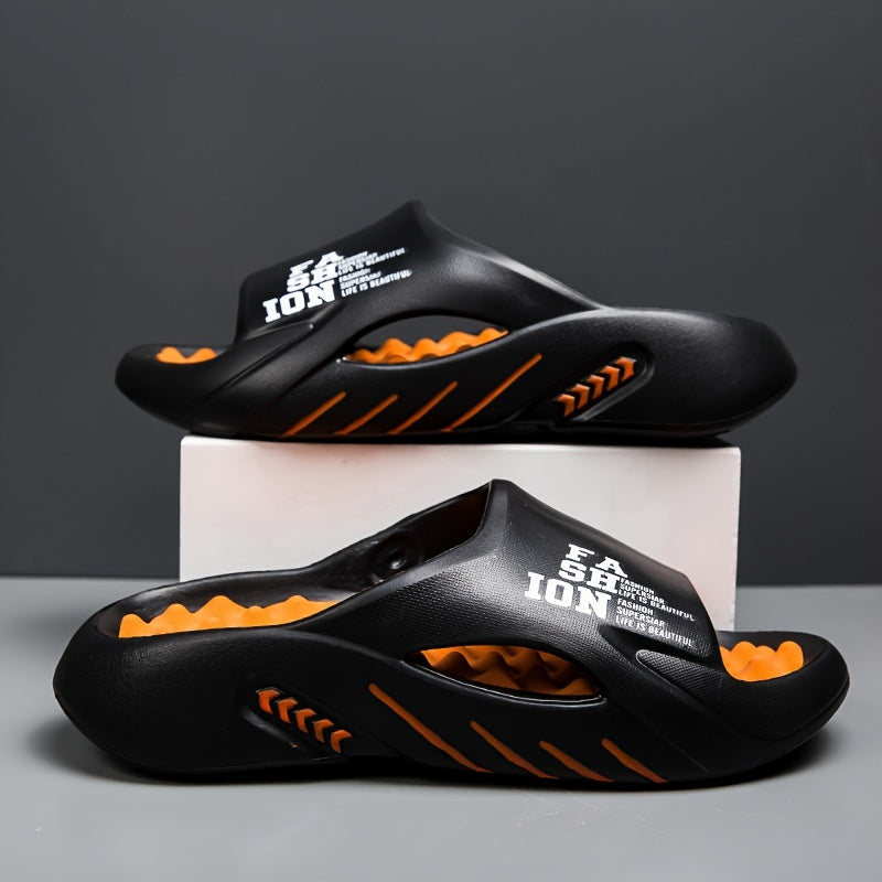 Men's EVA Slides Breathable Non-Slip Open Toe Casual Outdoor Sandals