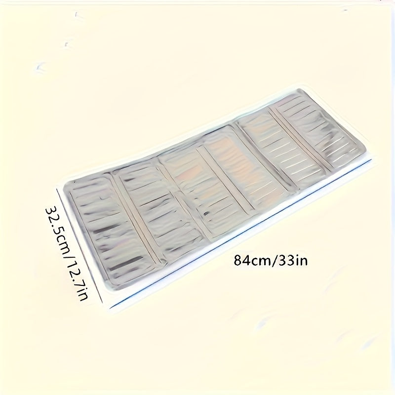 Aluminum Kitchen Stove Oil Splash Shield Set of 3 Folding Heat Resistant Spill Guard