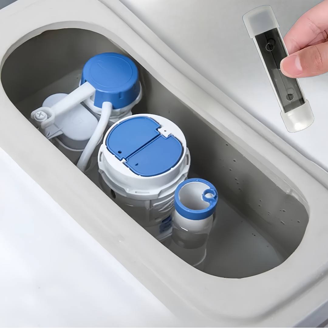 2-Pack Magnetic Toilet Cleaner Long-Lasting Chemical-Free Bathroom Freshener