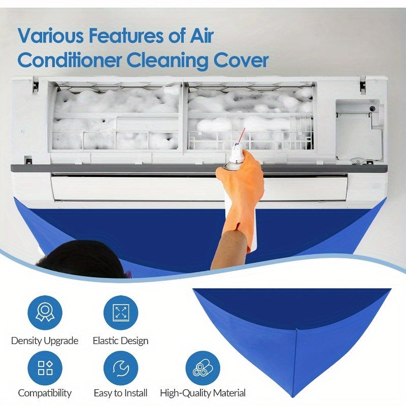 Set of 3 Mini Split AC Cleaning Bags Water Collection Service Covers