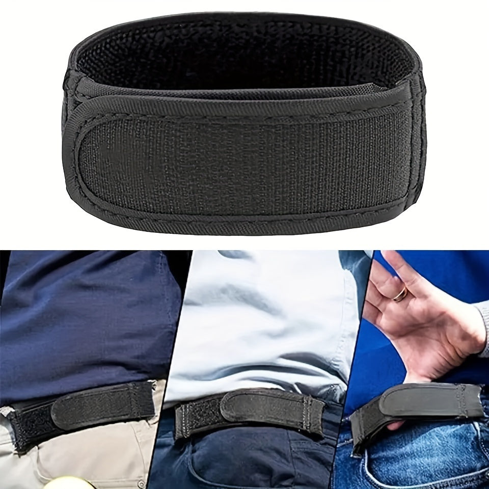 Set of 2 Unisex Elastic Waistbands No-Buckle Stretch Adjustable Nylon Straps