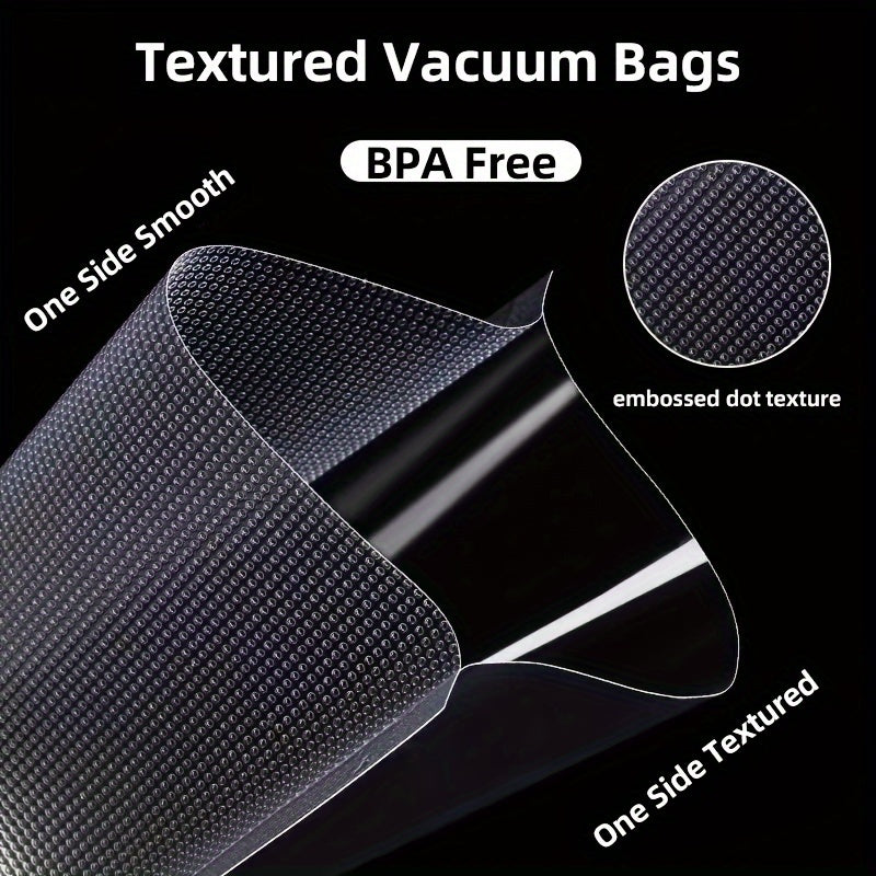 Four BPA-free Vacuum Sealer Rolls for Sous Vide Freezing and Food Preservation
