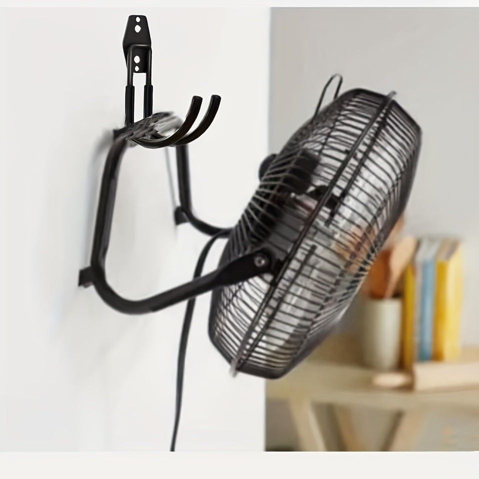 Wall-Mounted Heavy-Duty Steel EV Charger Cable Hook Indoor Outdoor Storage