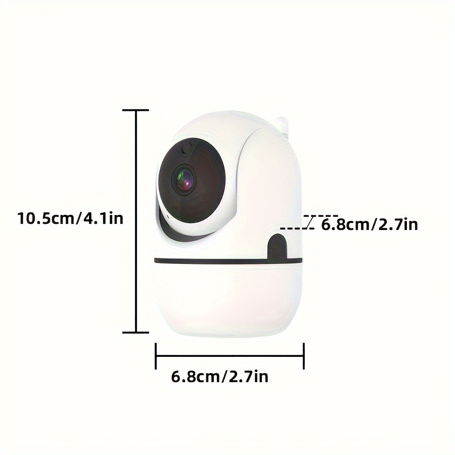 Indoor Security Camera with Night Vision 3MP PTZ WiFi USB Smartphone